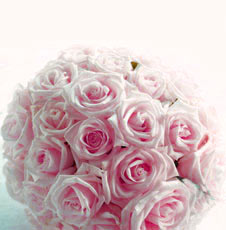 bouquet rose grandi