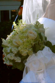 bouquet tondo romantico