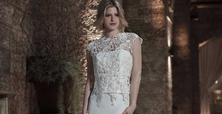 Abiti da sposa in pizzo originali e di tendenza