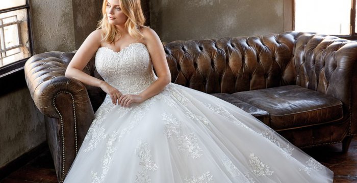 Abito da sposa curvy