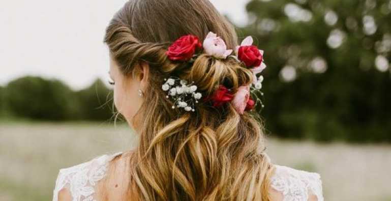 Semiraccolto sposa: idee per capelli sposa semiraccolti