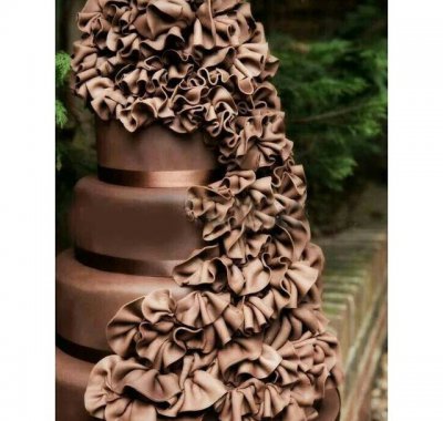 wedding cake cioccolato