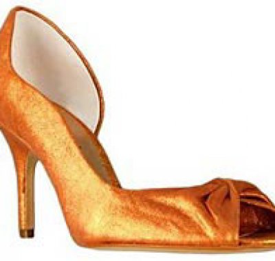 scarpe sposa arancioni