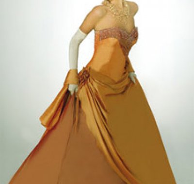 Abito da sposa tema matrimonio arancione
