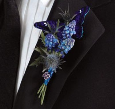 Abito da sposo tema matrimonio blu