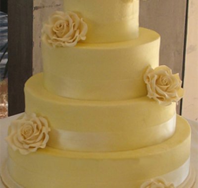 torta matrimonio crema
