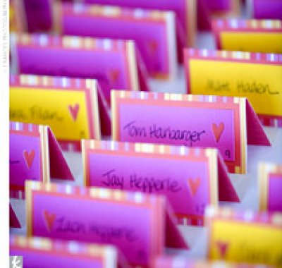 segnaposti matrimonio