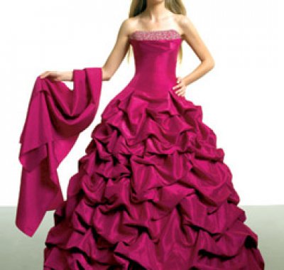 abito sposo fucsia
