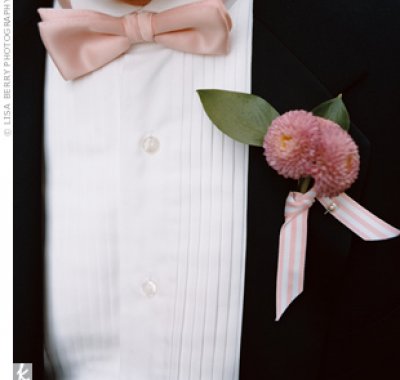Abito sposo tema matrimonio rosa