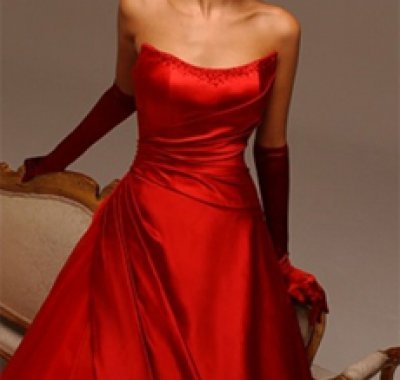 Abito da sposa rosso