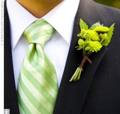 Sposo in verde