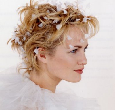 acconciatura sposa capelli cortissimi