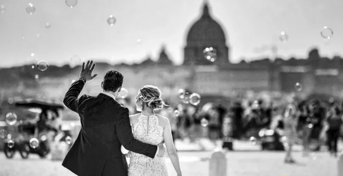 Fotografo matrimonio Roma: Omaggio del valore di 250€