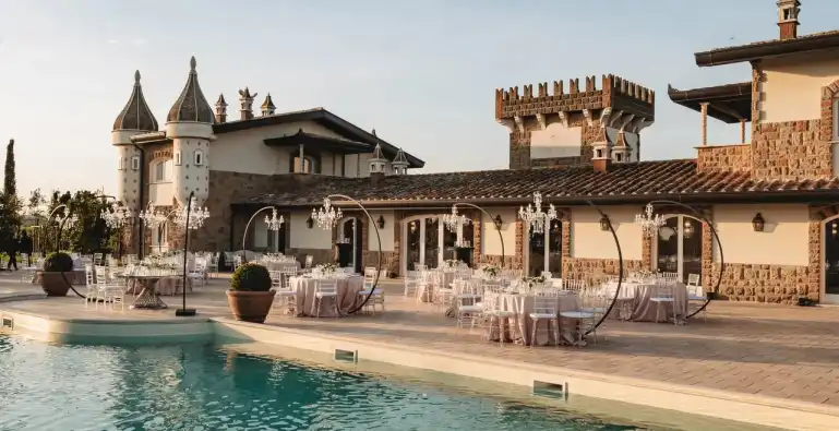Wedding Day Castello Raphael di Anguillara Sabazia.