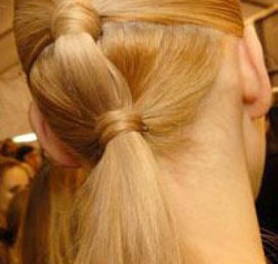 coda con treccia 