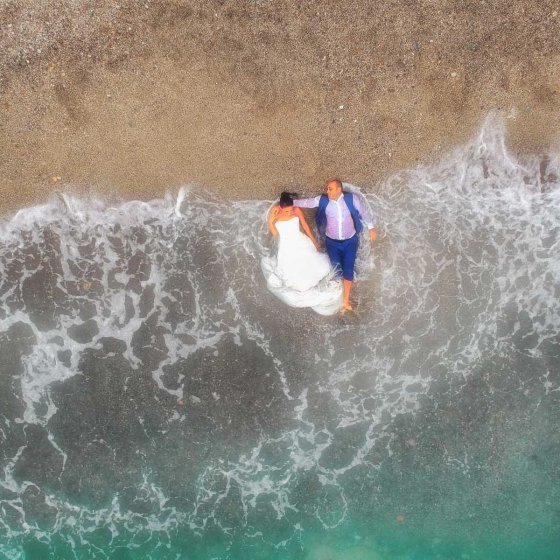 Drone per matrimoni