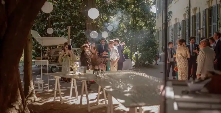 Wedding Day con Happy Hour a Villa Scheibler (Milano)