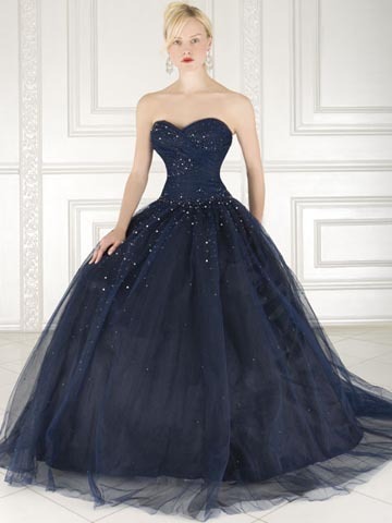 sposa in blu